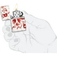 thumbnail image 6 of Zippo Lighter - Personalized Message Engraved on Backside Full Design 540 Color Style (Bloody Hand #49808), 6 of 11