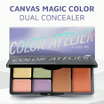 thumbnail image 5 of RUBY VIBE CO Dual Tone Concealer Palette – Full Coverage for Concealing, Contouring & Color Correcting | Hydrating & Lightweight Formula, Long-Lasting, Travel-Friendly, For All Skin Types, 5 of 7