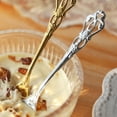 thumbnail image 4 of Warkul Creative Drinking Cake Spoon Forks - Set of 3 Vintage Style Stainless Steel Spoons, 4 of 8