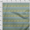 thumbnail image 2 of oneOone Polyester Lycra Fabric Chevron Geometric Printed Fabric 1 Yard 56 Inches Wide, 2 of 4