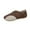 Brown, variant on Women's Casual Versatile Woven Soft-Soled Plus-Size Shoes Fall And Winter Trendy Flat Loafers. Blue 7