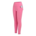 thumbnail image 4 of HUITKMM Pantalons de Yoga pour Femmes, Taille Haute, Exercice, 4 of 7