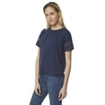thumbnail image 2 of Marc New York Performance Women's Short Sleeve Boxy T-shirt With Mesh, 2 of 3