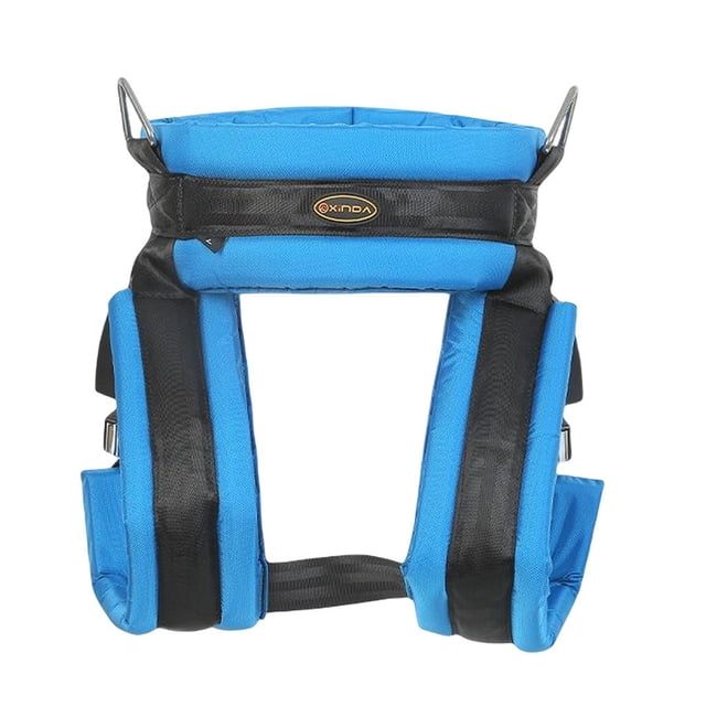 koolsoo Bungee Trampoline Harness Equipment Protection Gear Belt for Kids Blue L