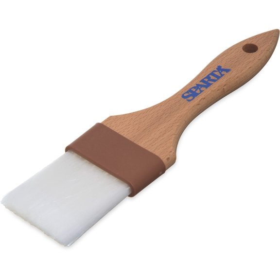 Carlisle 4039700 Sparta 2 Wide Pastry Brush with Nylon Bristles"