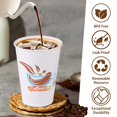 thumbnail image 3 of Tazas de café Lamosi 350 ml, paquete de 180 vasos de papel desechables de 350 ml, 3 of 6