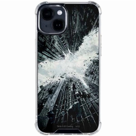 Skinit DC Comics Batman Dark Knight Rises Poster iPhone 14 Plus Clear Case