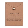 thumbnail image 2 of Animal Necklace Series Balance Beam Hummingbird Necklace Female Clavicle Chain, 2 of 9