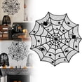 thumbnail image 2 of Halloween Decorations Black Lace Tablecloth And Gothic Décor Mantel Scarf Lampshade Wrap For, 2 of 6