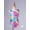 Colorful Tie Dye, variant on YEAHDOR Girls Leopard Prints Ballet Modern Dance Leotard Strappy Back Yoga Gymnastics Bodysuit