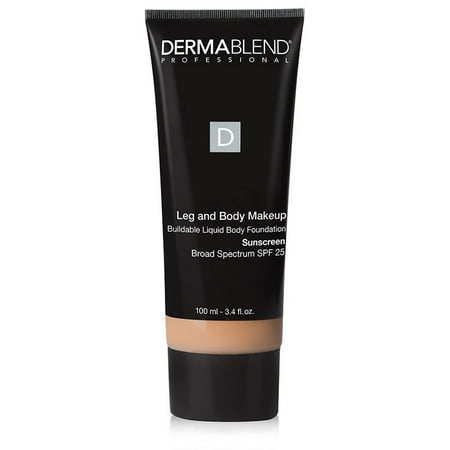 Dermablend Leg and Body, Light Beige (Formerly Beige), 3.4 (Best Self Tanning Lotion For Legs)
