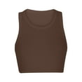 thumbnail image 6 of Teissuly Women's Summer Solid Tank Top Round Neck Slim Casual Top Women's Round Neck Tank Top, 6 of 9