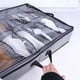 thumbnail image 2 of Organizador de Almacenamiento de Zapatos Debajo de Cama, Caja Contenedora de Zapatos de Tela Plegable con Cubierta Transparente, Bolsa de Almacenamiento Transparente para Ventana, 2 of 5