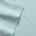 thumbnail image 2 of Madame Marie Contemporary Microfiber Bedroom Solid Color Bed Sheet Set RV Queen - Light Blue, 2 of 2