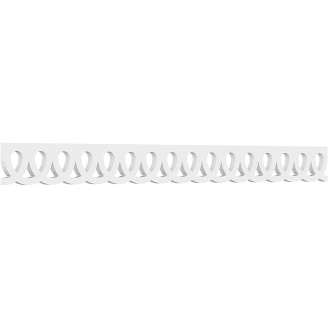 Ekena Millwork RUNP04X0625X48MRI 4 x 48 Po Pas 0,62 Po Méridien Architecture Grade PVC Course Garniture