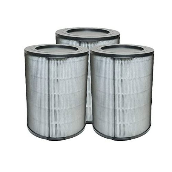 Nispira NK100, NK105, QS HEPA Activated Carbon Filter N Replacement For Winix Air Purifier 112180, 3 Packs