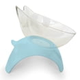 thumbnail image 3 of Comedero Elevado Kitten Transparente Para Gato Azul, 3 of 5