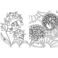 thumbnail image 6 of Lulu Mayo: A Million Sloths: Super Cute Creatures to Color, 64 pages (Paperback), 6 of 8