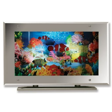 Aquarium Lamp Fish Mirror Frame Moving Picture  Walmart.com