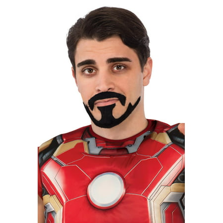 Avengers 2 Tony Stark Moustache and Goatee