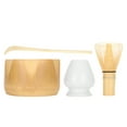 thumbnail image 1 of Matcha Set, Bamboo Tea Scoop, Polished  Safe Non- Kitchen For Amateurs Home Matcha Learner, 1 of 8