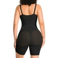 thumbnail image 2 of MANIFIQUE Bodysuit for Women Tummy Control Shapewear Open Bust Mid-Thigh Body Shaper, 2 of 5