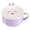 purple, variant on Bunny Ear Noodle Bowl – Cute 304 Stainless Steel Soup Container with Lid & Handle for Dorm Life & Office Lunches