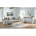 thumbnail image 3 of Intercon Coffee Table, 50x28x19 in Rustic White & French Oak, 3 of 4