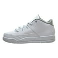 thumbnail image 4 of Jordan Flight Origin 3 BP Little Kid's Shoes White/Silver 820247-100, 4 of 6