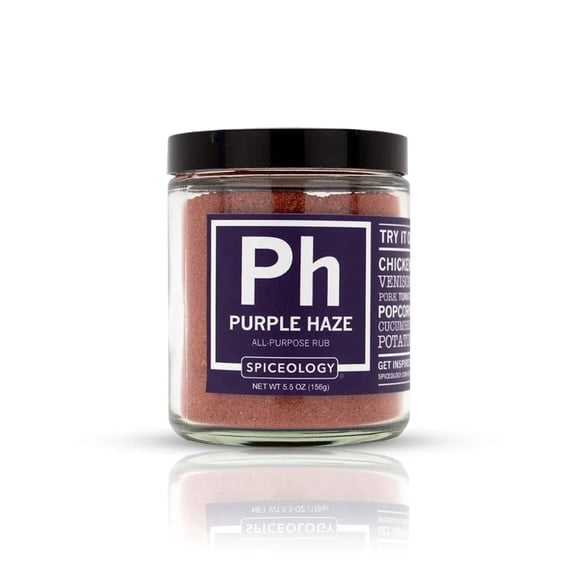 Spiceology Purple Haze Plant-Based All-Purpose Seasoning, 5.5 oz