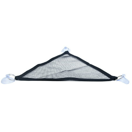 2pcs Hammock Reptile Resting Hanging Bed Accessories Mesh Ventilate Animals Habitat Terrarium Suction Cup Fixed Hammock M