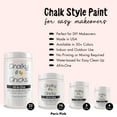 thumbnail image 4 of Chalky Chicks 32 Fl Oz Matte Paris Pink Chalk Paint for Furniture Without Sanding - No Prep Furniture Paint No Sanding All in One for Crafts, Wood, Walls, Cabinet, Metal, Dresser, Farmhouse, 4 of 9