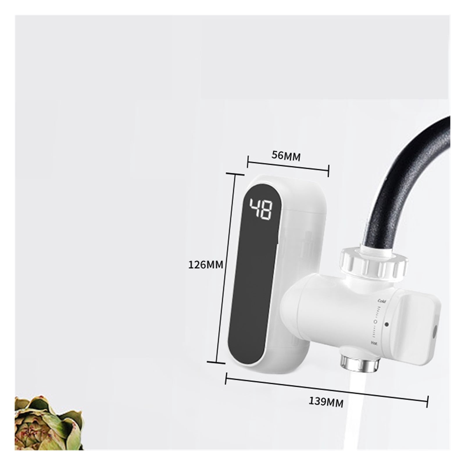 Electric Instant Water Heater Faucets for Kitchen Outdoor Home Hot and Cold Water Tap Demand Water heating
