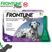 Large Dogs 45-88 Lbs - 3 Doses