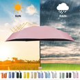 thumbnail image 2 of Compact Sun Umbrella Folding Travel Umbrella With Box Sun Protection UV Protection Sun Shade Ultra-light Six-Bone Umbrellas, 2 of 5