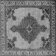 thumbnail image 1 of Ahgly Company Indoor Square Oriental Gray Industrial Area Rugs, 8' Square, 1 of 4