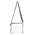 thumbnail image 2 of Bolso bandolera de PVC transparente Bolsos cruzados de moda para regalo de cumpleaños gris Ndcxsfigh Para Estrenar, 2 of 8