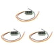 thumbnail image 1 of 3X Mini Voltímetro Digital DC 0-100V Medidor de Voltaje de Panel LED 3-Digital con 3 Cables Rojo, 1 of 4