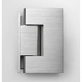 thumbnail image 3 of Glass Warehouse  58.25" x 31.25" Frameless Shower Bath Door - Door Only Brushed Nickel Nickel Finish, 3 of 5