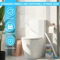 thumbnail image 2 of Armscye Disposable Toilet Cleaning System with 54 pcs Refills Pads, Snap-on Assembly Toilet Brush System, Toilet Bowl Cleaner Wands Holder and Set for Toilet and Bathroom Deep Cleaning, 2 of 7
