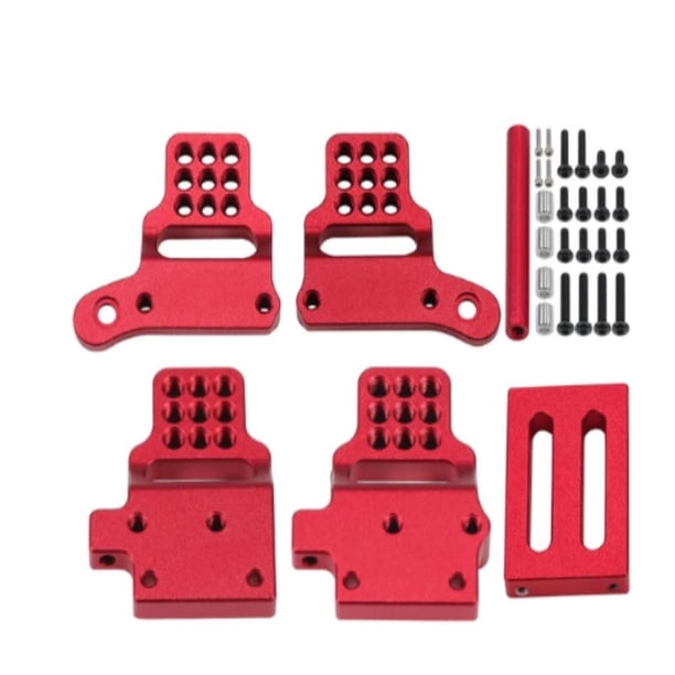 Soporte amortiguador Bewildely 1/18 Aleación de aluminio para coche Trx4m