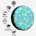 thumbnail image 6 of Kdxio Donut for Tire Cover Wheel Protectors Tyre Covers Weatherproof Wheel Covers Universal Fit for Trailer Rv SUV Truck Camper Travel Trailers 15 inch, 6 of 8