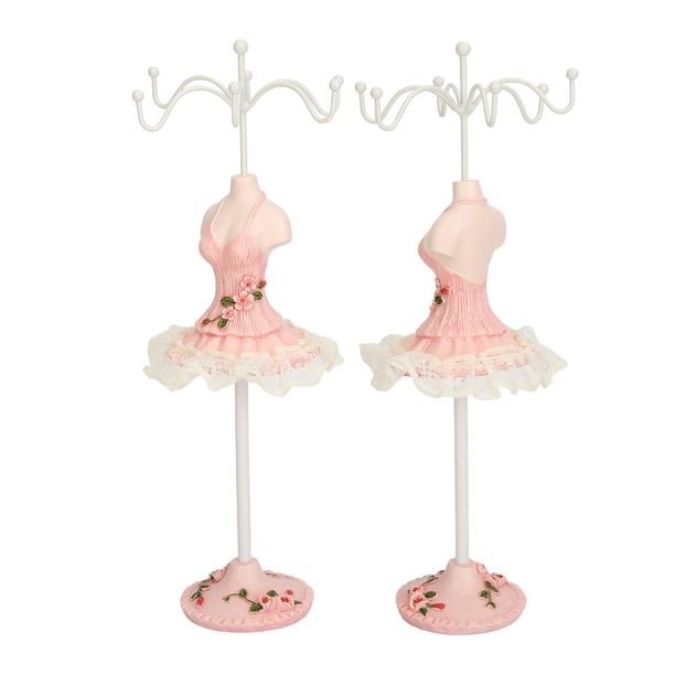 Soporte Para Vestido De Princesa Para Collar, Elegante Organización, Almacenamiento De Maniquí, Accesorios Decorativos De Resina, Pendientes, Collar, Soporte Para Vestido De