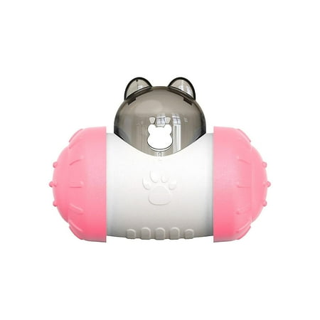 Dog Toy Interactive Toy For Slow Food Leaking Tumbler Wobbly Man Bear