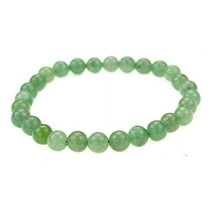 Fashion Jewelry Round Aventurine Gemstone stretch bracelet for healing - Men women -91026