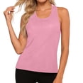 thumbnail image 3 of Gunia Women Tank Tops Yoga Top With Backless Design Breathable Ice Silk Workout Athletic Tank For Fitness And Sports T-Shirts For Women Pink M, 3 of 6