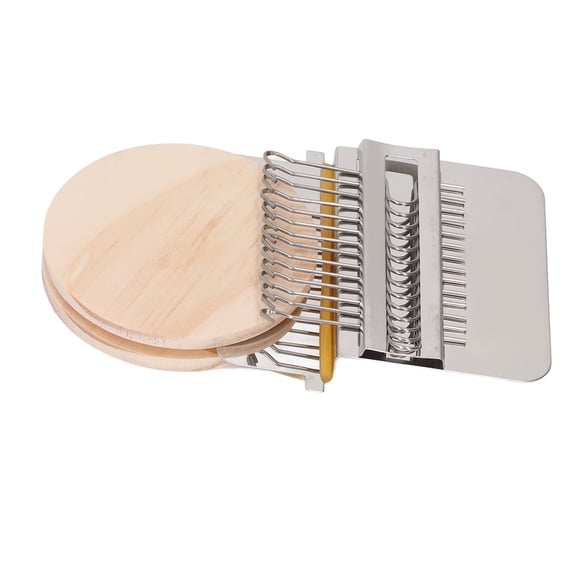 Compact Darning Loom Kit, Beginner,Friendly Weaving Tool With 14 Hooks, Needle Instructions, DIY Crafts