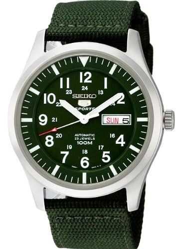 seiko automatic green dial