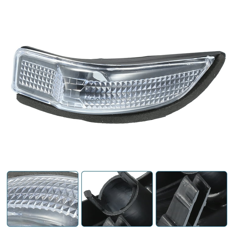 Uxcell Left Rearview Mirror Turn Signal Lamp Housing For Toyota Yaris/Corolla/Camry (2011-2019)
