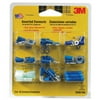 3M 03801NA Assorted Connectors for 16 to 14-Gauge Wires, Blue, 48-Pack